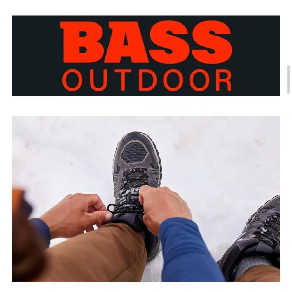 NWT BASS OUTDOOR Men's Hex Vented Hiking Shoes/Size 8.5 - Picture 15 of 15